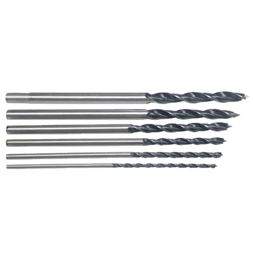 Burghiu lemn lung d6*14mm 6/set ets 678033 EVOTOOLS