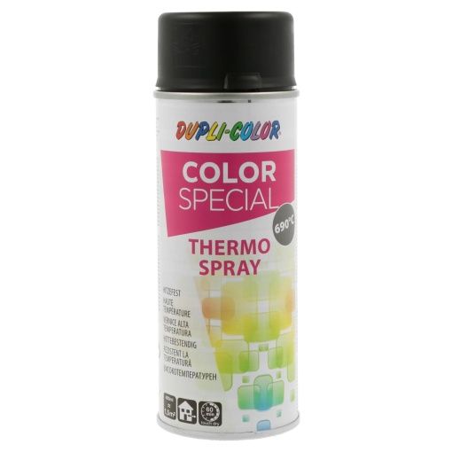 Vopsea spray rezistent la temperaturi 690c 400ml, negru 307002 dupli-color