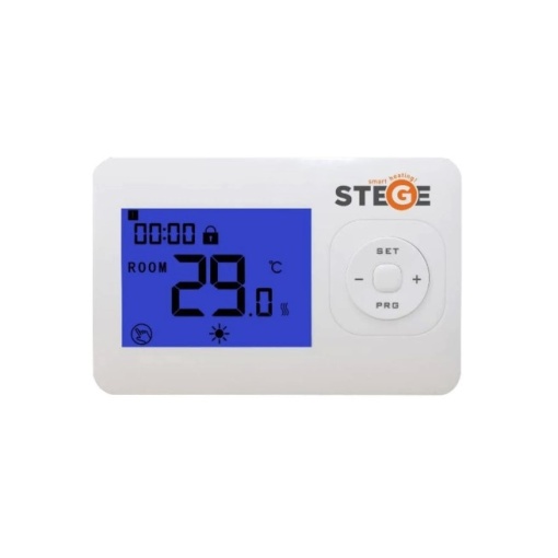 Termostat de camera electronic transmisie wireless programabil wt200 rf stege