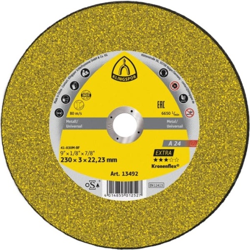 Disc debitat metal 125*2.5mm 242138 KLINGSPOR