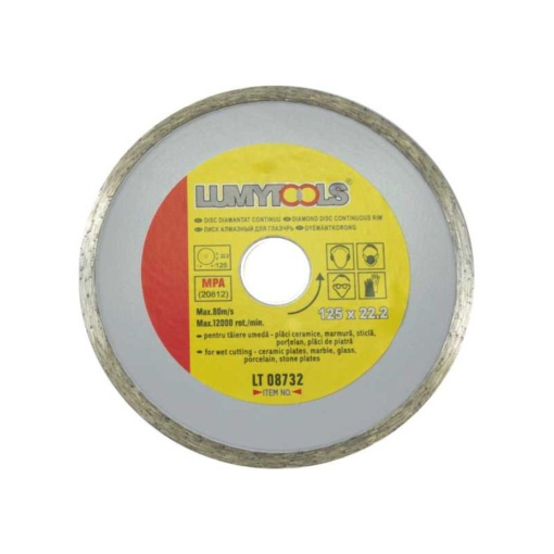 Disc diamantat continuu, universal 125mm lt08732 LUMYTOOLS