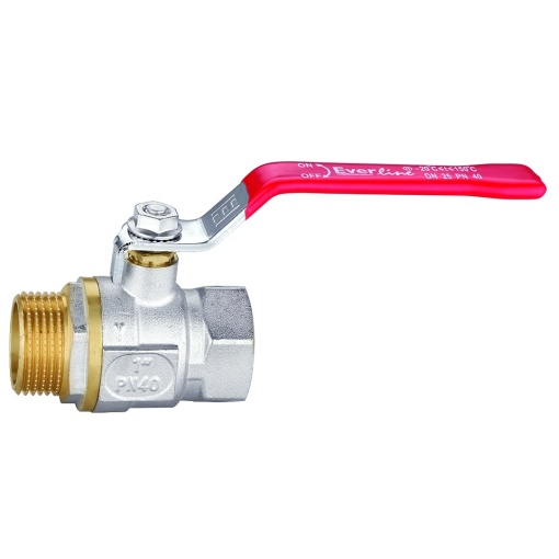 Robinet de trecere cu sfera cu maneta mt 1 rb-ldmf11a