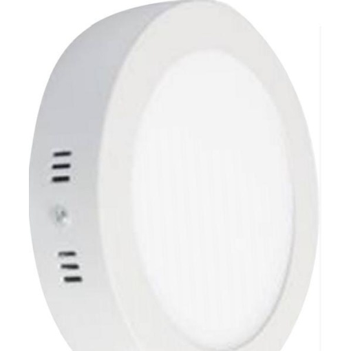 Spot led tip plafoniera aplicat rotund, alb 24w 6400k ip20 mf0011-00715 COMTEC