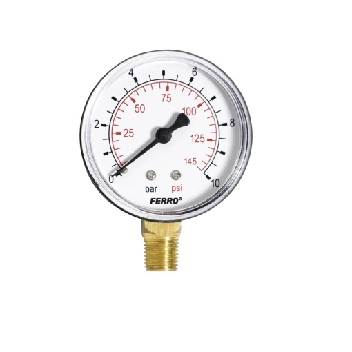 Manometru apa 0-10 bari 1/4 radial m6310r FERRO