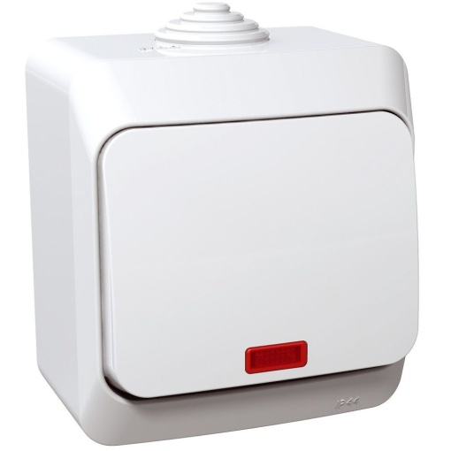 Intrerupator simplu, cu ind. luminos ip44 cedar wde000514 SCHNEIDER