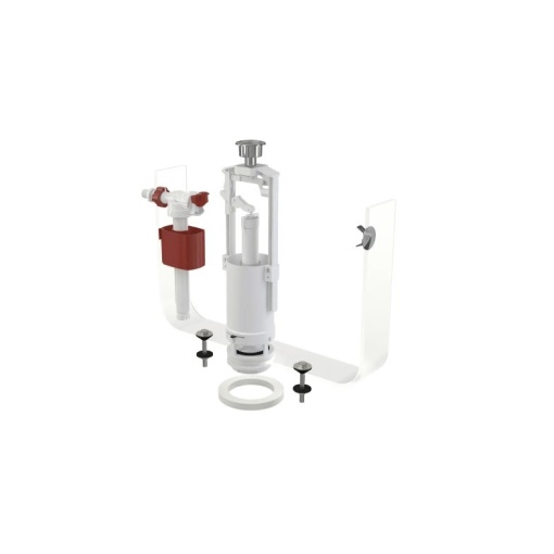 Set mecanism wc, cu atentionare simpla, si alimentare laterala sa2000 1/2,3/8 a15 alc183 ALCAPLAST