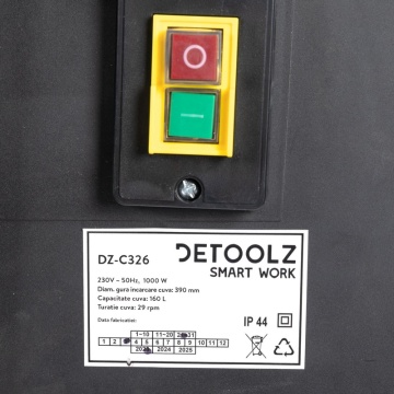 BETONIERA 160L P(W) 1000W DZ-C326