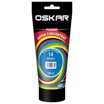 Colorant lavabila 180ml 14, interior/, exterior albastru OSKAR