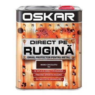 EMAIL 3 IN 1 PENTRU METAL OSKAR MULTI-METAL PE BAZA DE APA MARO CIOCOLATIU 2.5 L