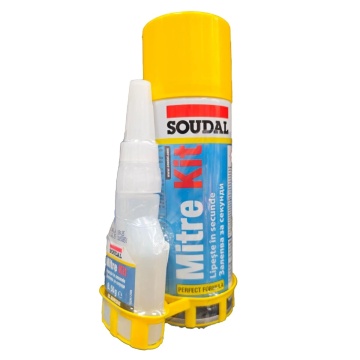 Kit adeziv rapid bicomponent adeziv 50 g + activator 200 ml SOUDAL 155961