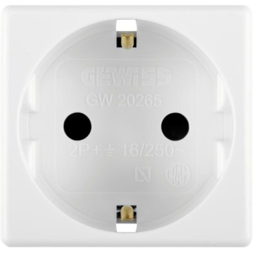 Priza 2p, cu cp gw20265 GEWISS