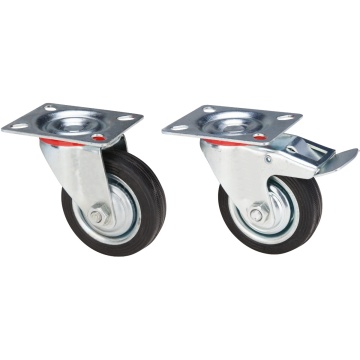 Roti pivotante, cu frana 50kg d75 679652 EVOTOOLS