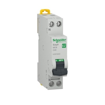Siguranta 1p+n 40a c 4500a ka 230v ez9p32640 SCHNEIDER