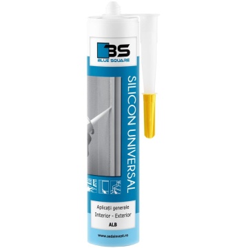 Silicon, universal, alb 280ml BLUE SQUARE