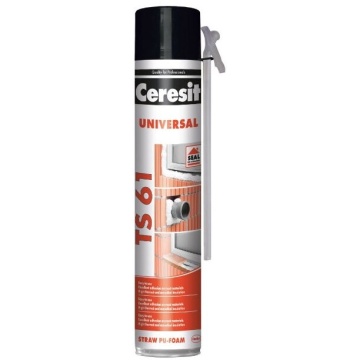 Spuma poliuretanica de vara pt constructii manuala 750ml ts61 565006 CERESIT HENKEL