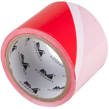 Banda, pentru delimitare si semnalizare 75mm*50m, rosu-alb 645165