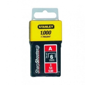 Capse lemn 6mm*1mm tra204t STANLEY
