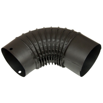Cot soba din tabla emailat, negru mat 130mm 651811 EVOTOOLS