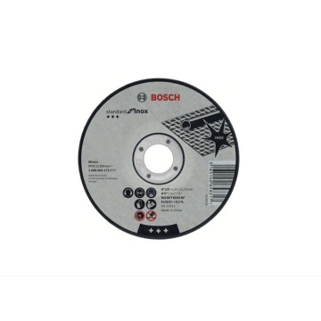 Disc, pentru debitat inox 125*1.6mm 2 608 603 172 BOSCH standard