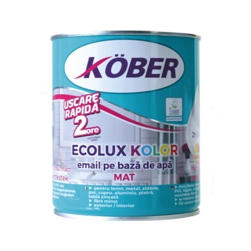 Email 0.6l brun ral8017 pe baza de apa ecolux kolor mat