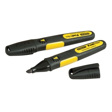Marker permanent negru 2/set 0-47-314 STANLEY