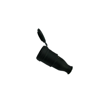 Priza cauciucata neagra 16a ip44 mf0012-86200 COMTEC