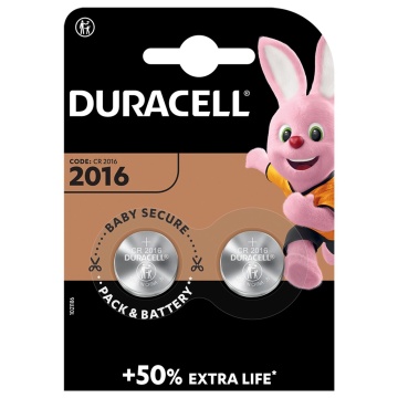 Baterii duracell specialitati lithiu 2*2016n 5003996