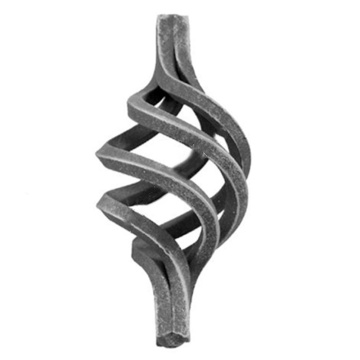 Element spiralat baza 12*12mm h 130mm l 60mm 12080