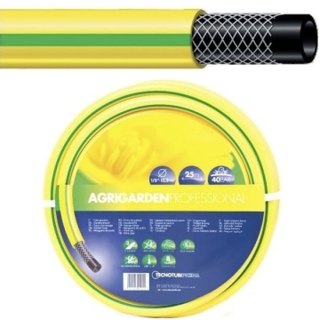 Furtun armat, galben profesional 1/2-50m 253102 agrigarden