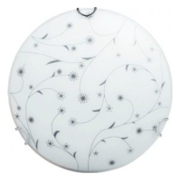 Plafoniera 1*60w e27 250mm, alb flower el0029168