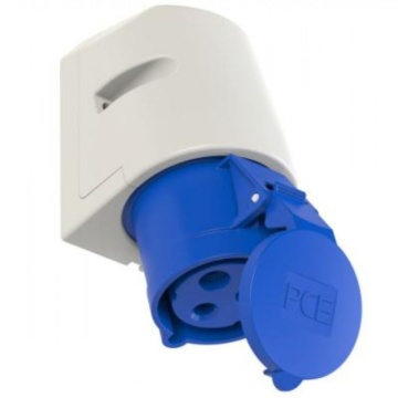 Priza industriala 230v 32a 3p ip44 apce-123-6
