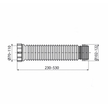 RACORD FLEXIBIL WC A97SN ALC497