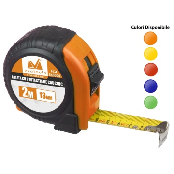 RULETA .1 FRANA 7.5M PROTECTIE DE CAUCIUC ETS 646007 EVOTOOLS