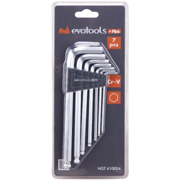 SET CHEI IMBUS CROM 2.5-10MM 7BUC/SET ETP 610024 EVOTOOLS