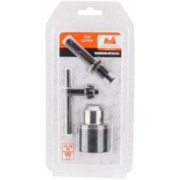 SET MANDRINA+ADAPTOR CU PRINDERE SDS+CHEIE PENTRU BORMASINA 13MM 623069 EVOTOOLS