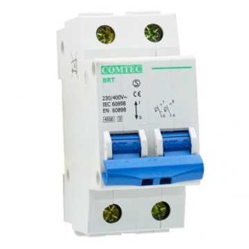 Siguranta 2p 6a c 4500a ka 230v mf0001-14614 COMTEC
