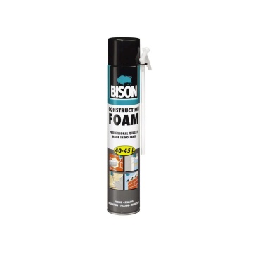 Spuma poliuretanica de vara pt constructii manuala 700ml 451003 BISON