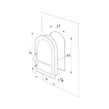 USA SOBA DIN FONTA 555*345MM SEMINEU LEO 660066 EVOTOOLS
