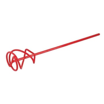 Amestecator elicoidal sds 600*100*10mm, rosu mortar 329926 RAIDER