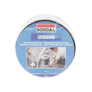 Banda bituminoasa autoadeziva, cu folie al 10cm 10m/rola SOUDAL 101182