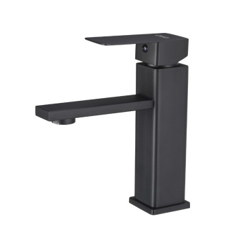 Baterie lavoar monocomanda din inox, cu finisaj, negru mat 6001 681330 EVOSANITARY