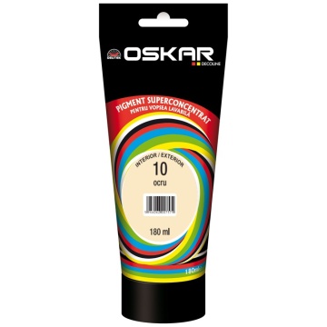 Colorant lavabila 180ml 10, interior/, exterior ocru OSKAR