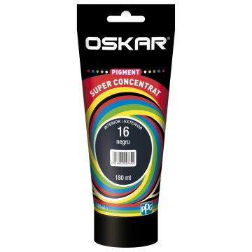 Colorant lavabila 180ml 16, interior/, exterior, negru OSKAR
