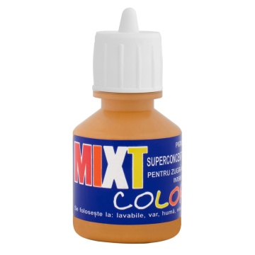 Colorant lavabila 25ml ocru 1004, interior mixt color