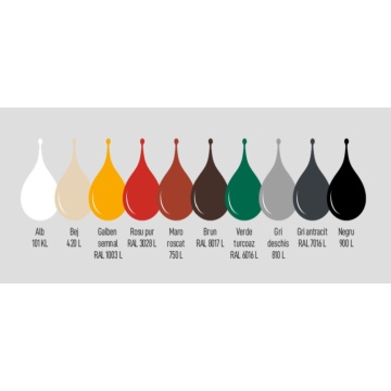 EMAIL 0.6L ALB 101 PE BAZA DE APA ECOLUX KOLOR LUCIOS - Img 2