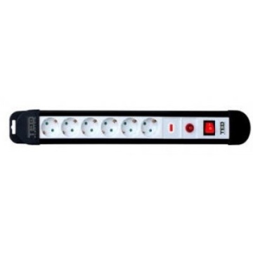 Prelungitor TED 6 prize 3m, cu reset led, si switch TED000927