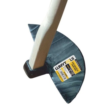 Sapa otel forjata, cu coada de lemn l130mm lt35781 LUMYTOOLS
