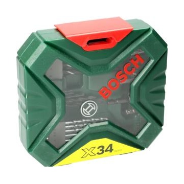 Set de burghie, si capete de surubelnita BOSCH x-line classic 34 buc 2 607 010 608 - Img 2