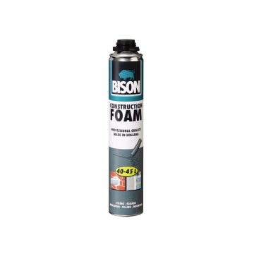 Spuma poliuretanica de vara pt constructii 750ml pistol 451004 BISON