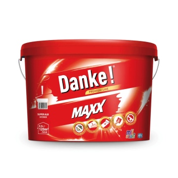 Vopsea lavabila maxx 8.5l, alb, interior DANKE